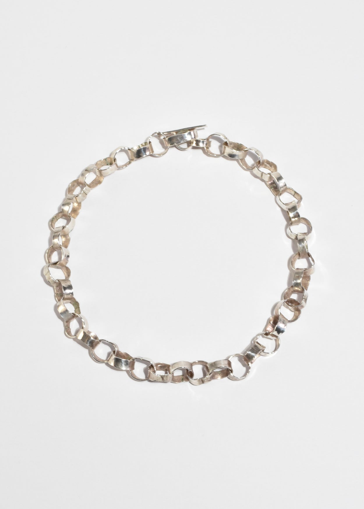 Sterling Loop Collar Necklace