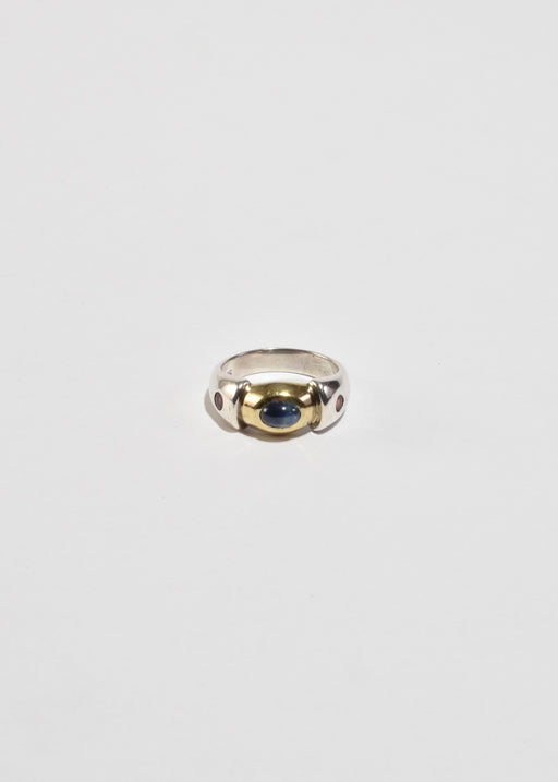 Tourmaline Iolite Ring