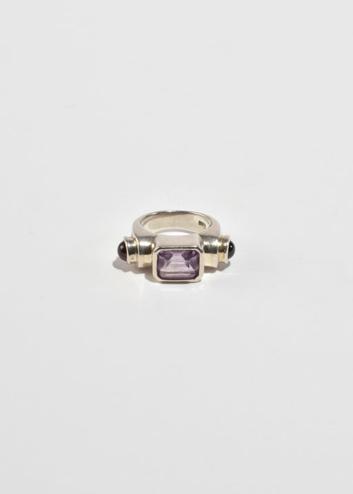 Amethyst Ruby Ring