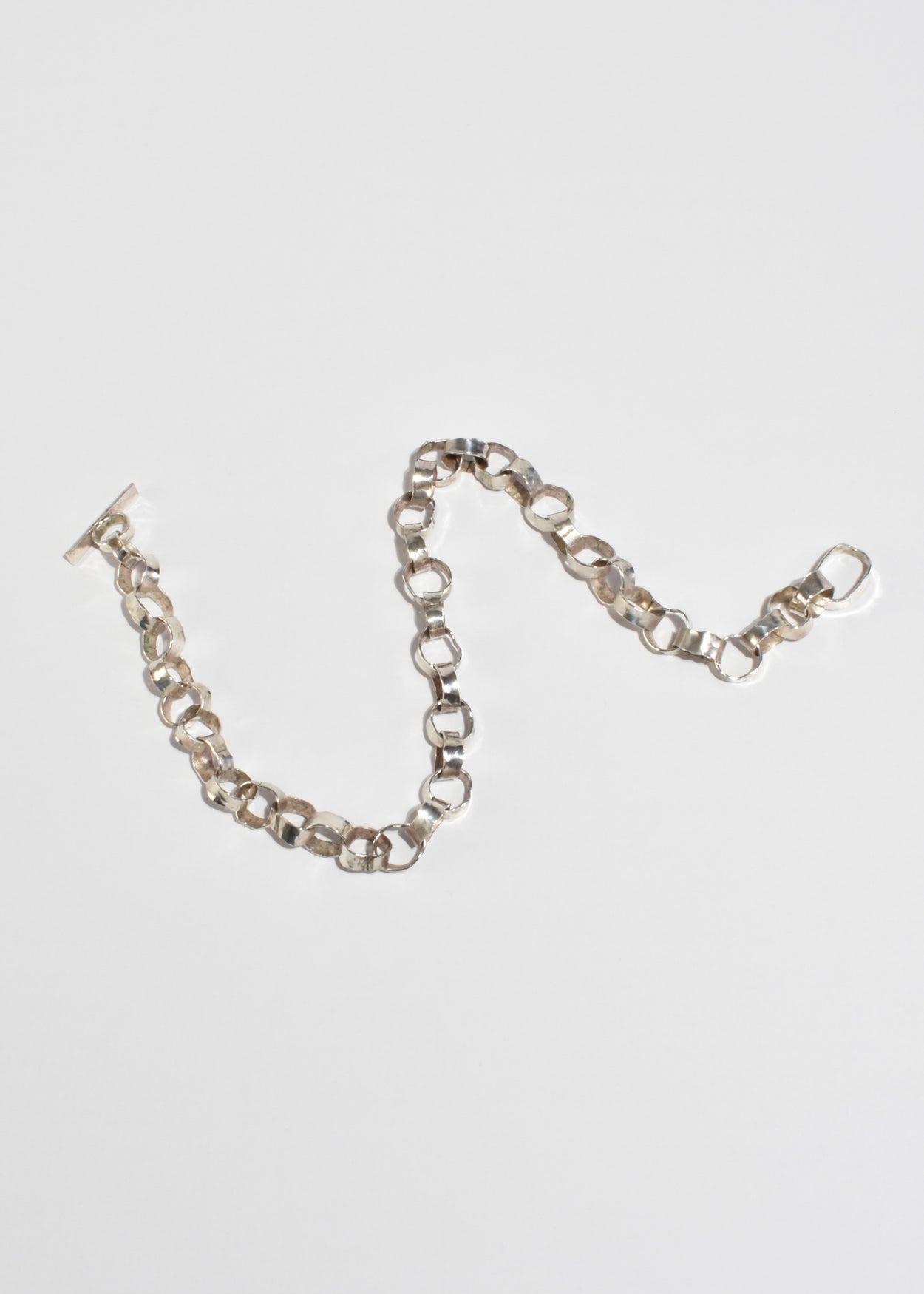 Sterling Loop Collar Necklace