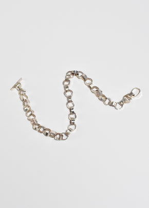 Sterling Loop Collar Necklace