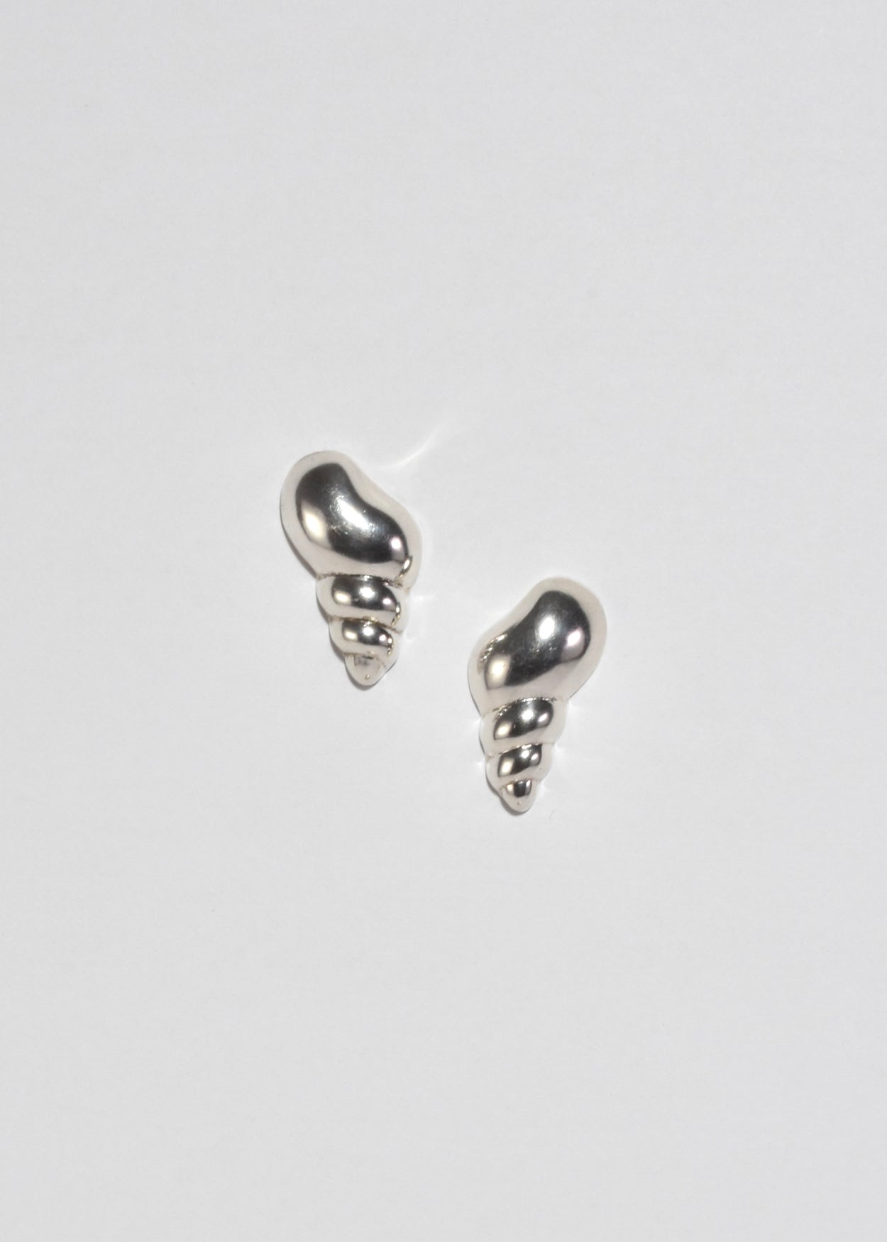 Silver Shell Earrings