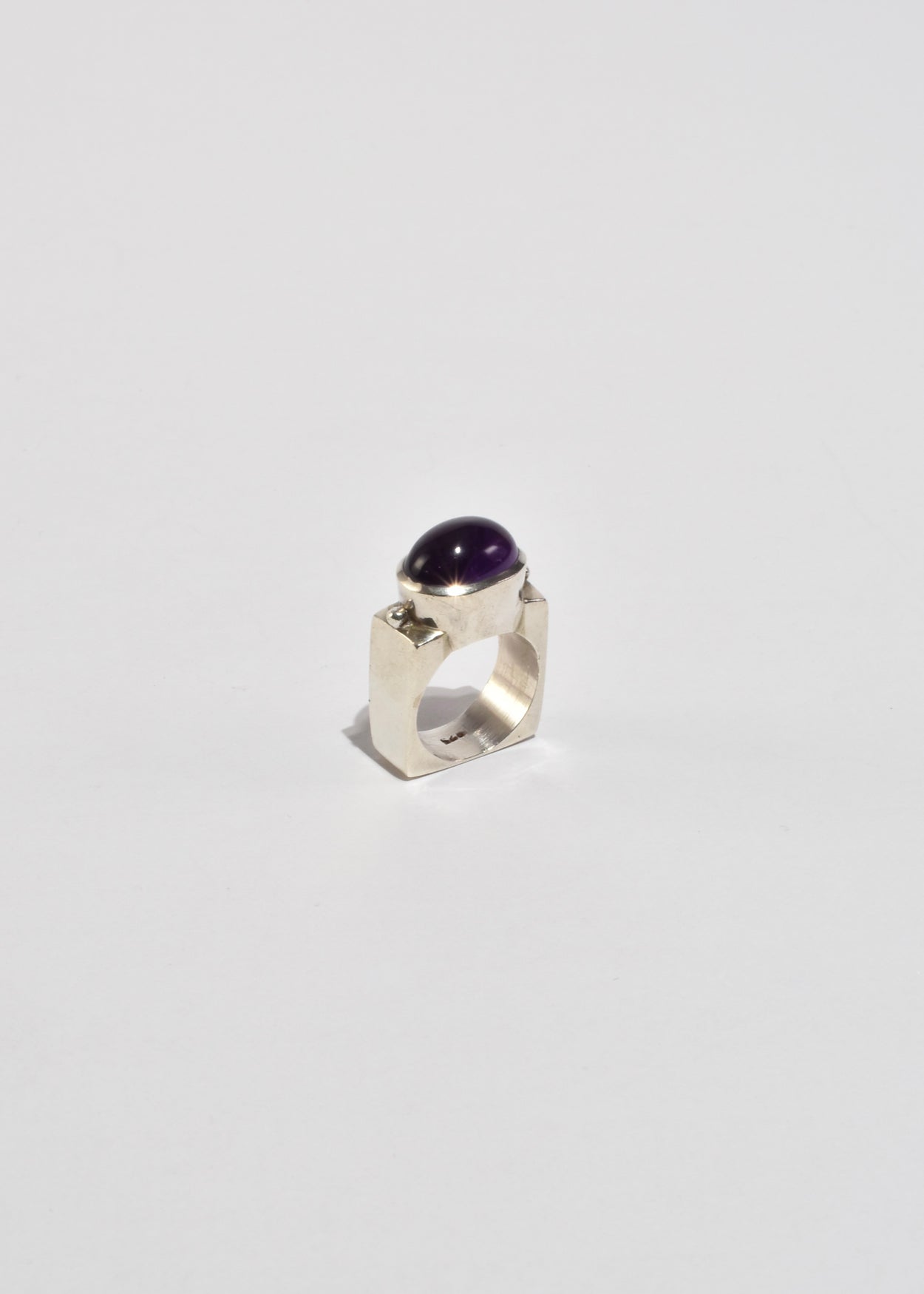 Amethyst Statement Ring