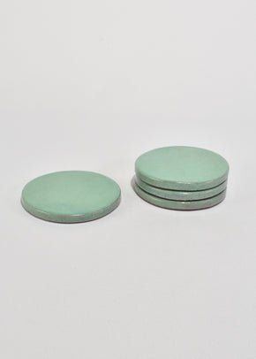 Mint Ceramic Coaster Set