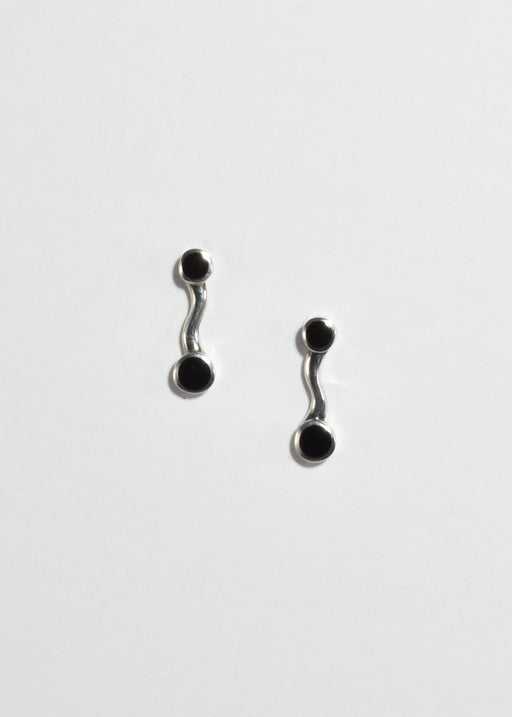 Onyx Curve Earrings