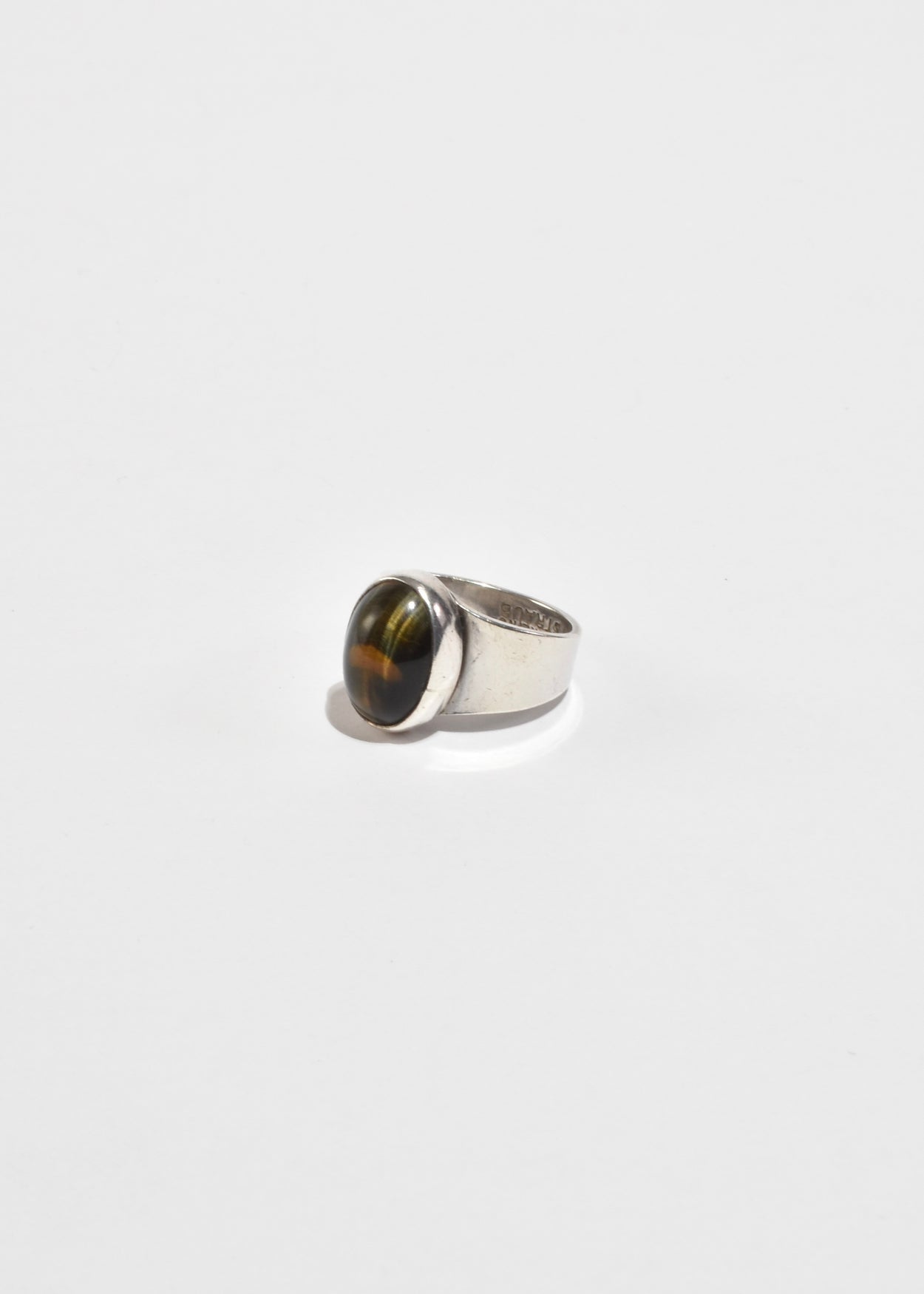 Oval Tiger's Eye Ring