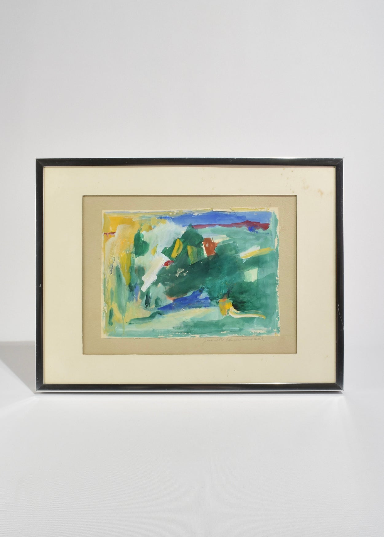 Gouache Artwork, Framed