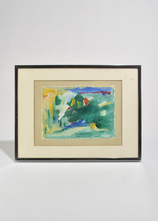 Gouache Artwork, Framed