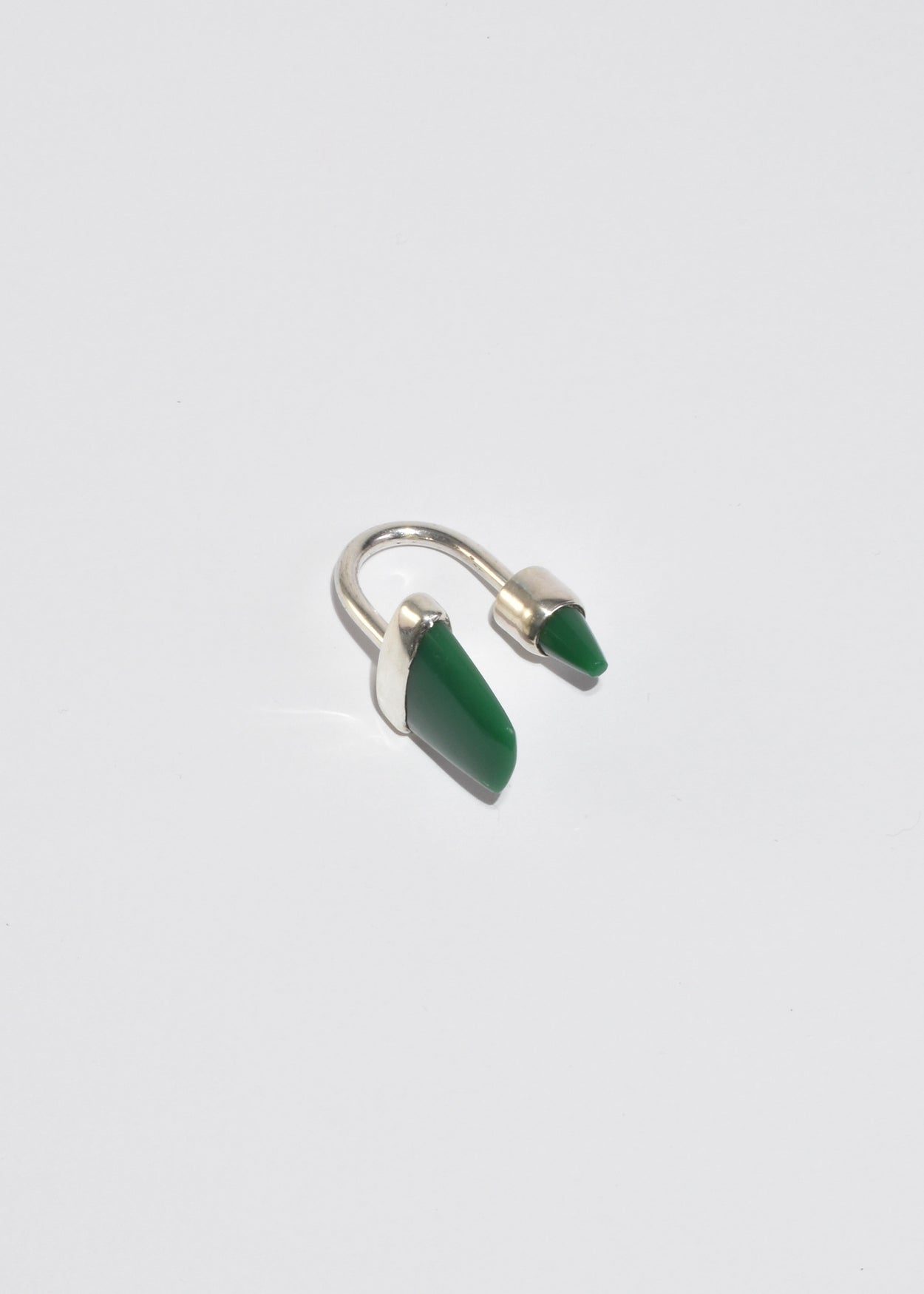 Green Onyx Key Ring