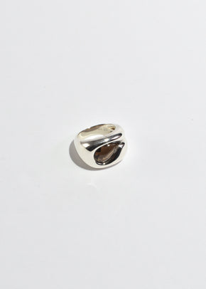 Modernist Quartz Ring