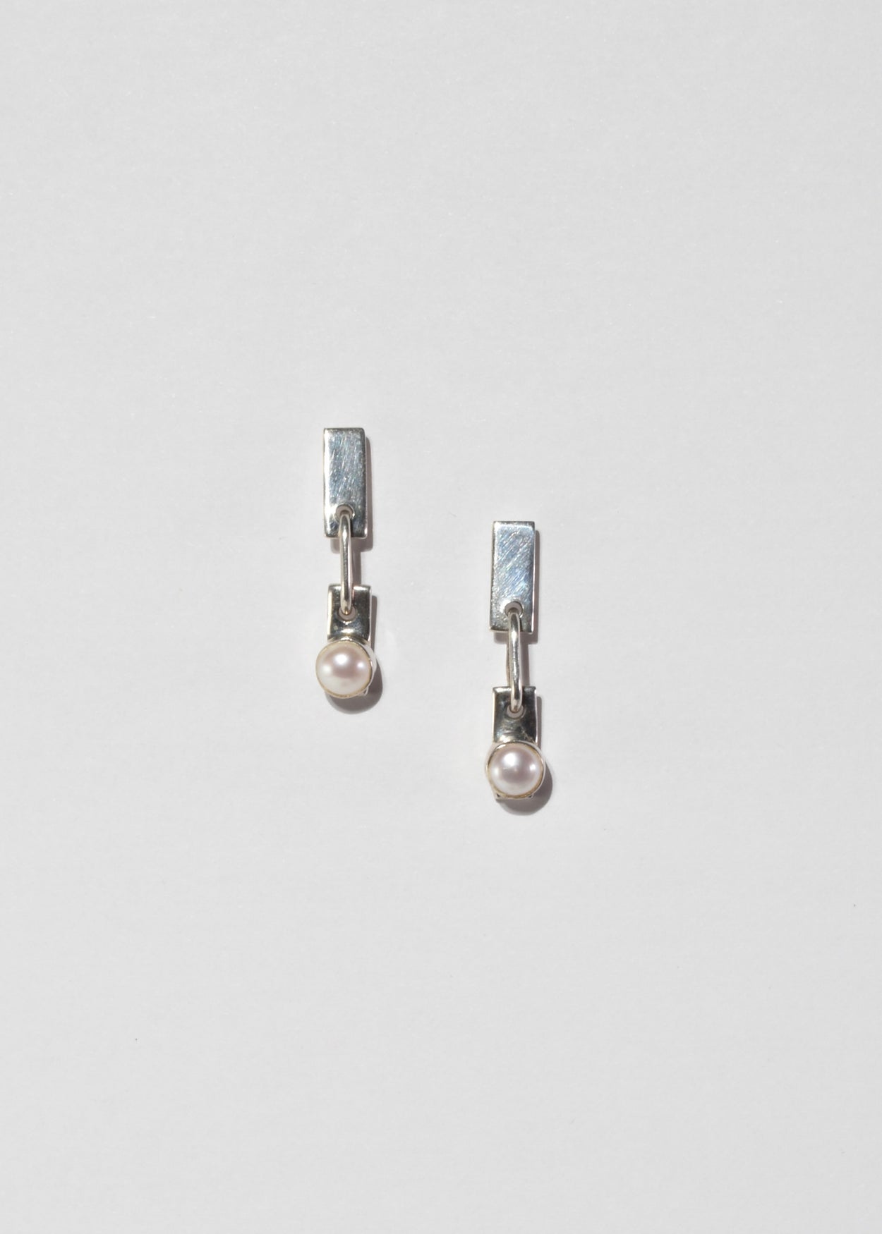 Pearl Link Earrings