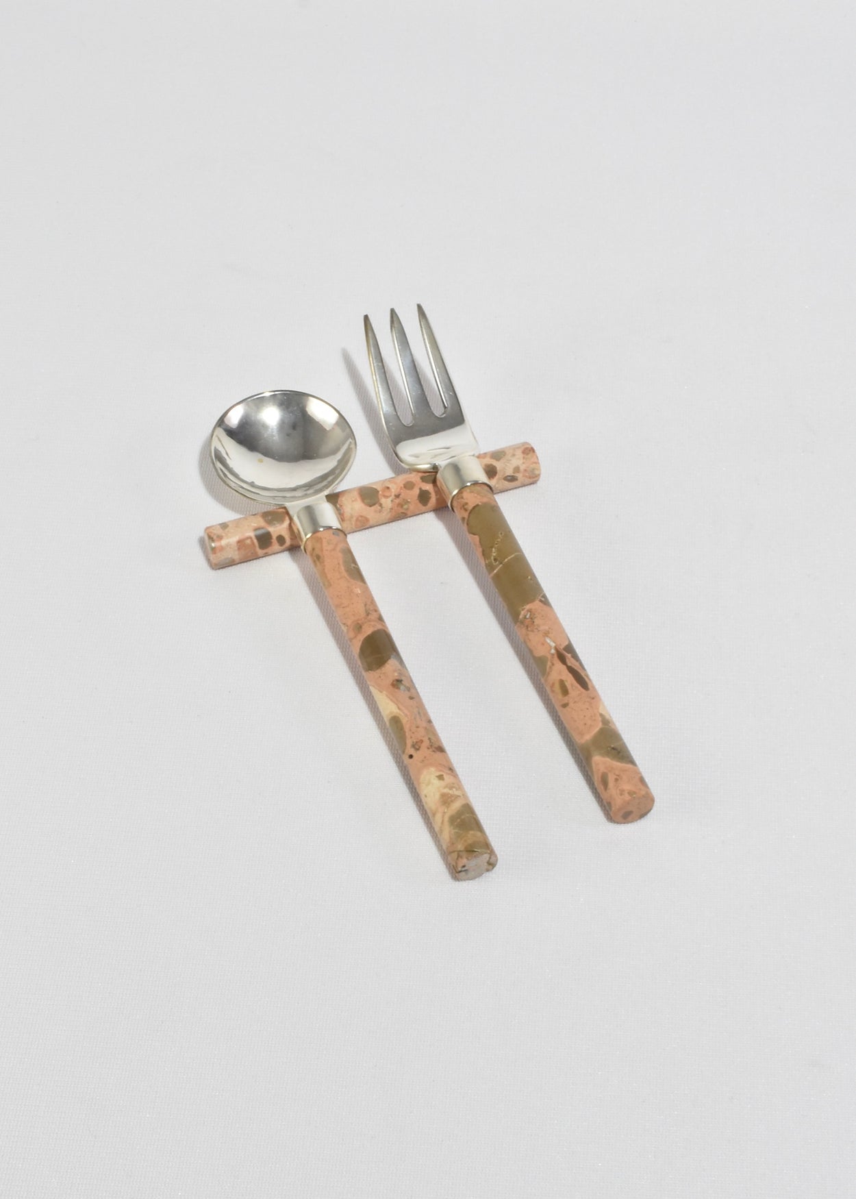 Cutlery Rest Set in Leopardite