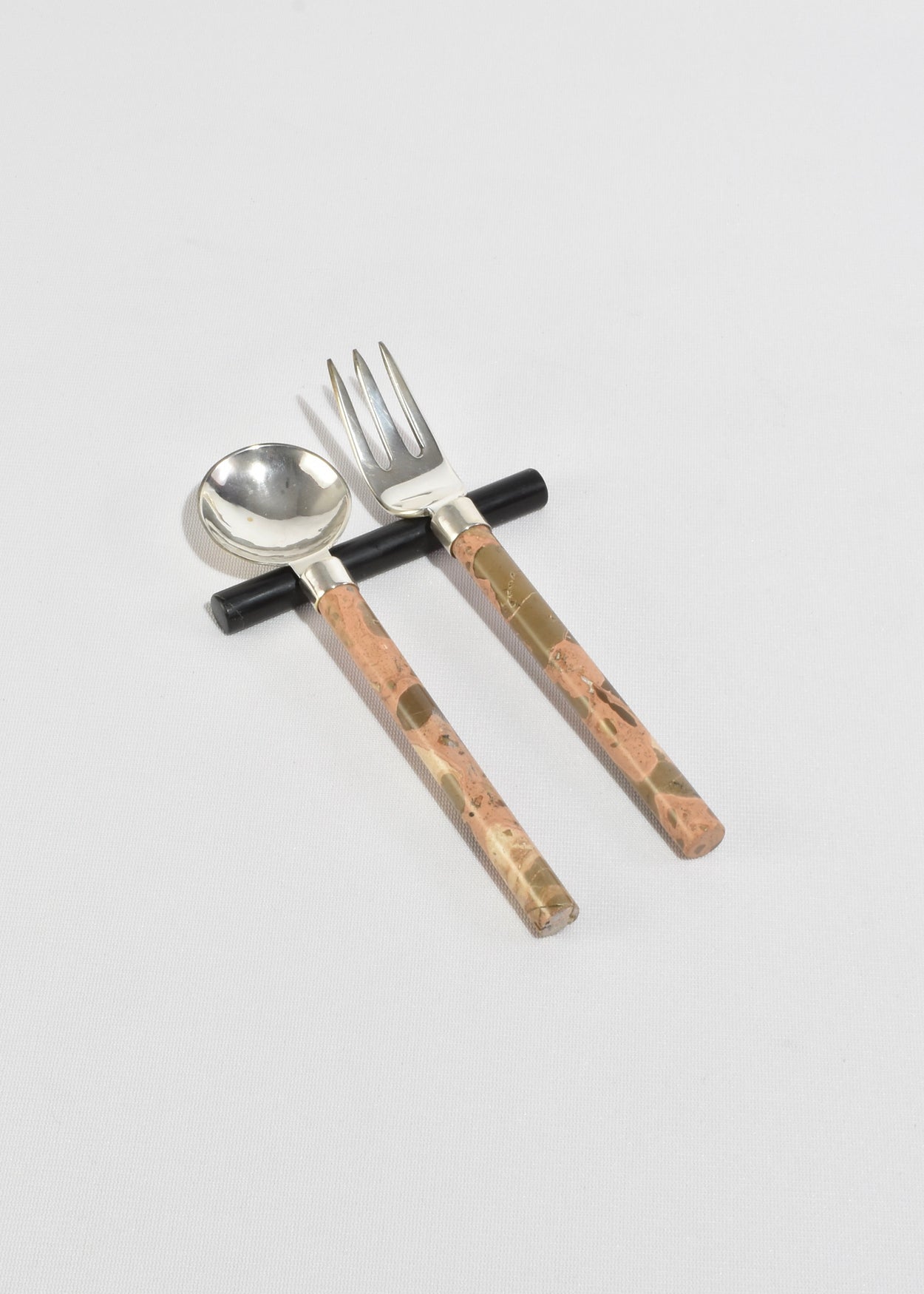 Cutlery Rest Set in Onyx