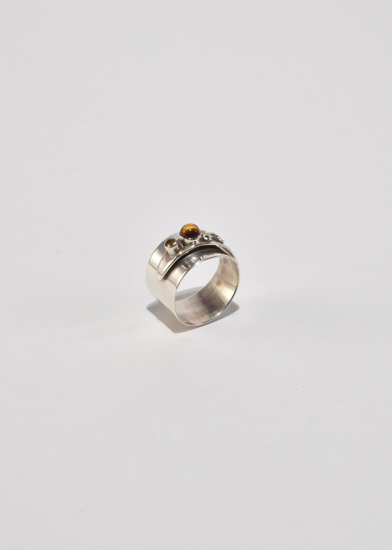 Tiger's Eye Citrine Ring