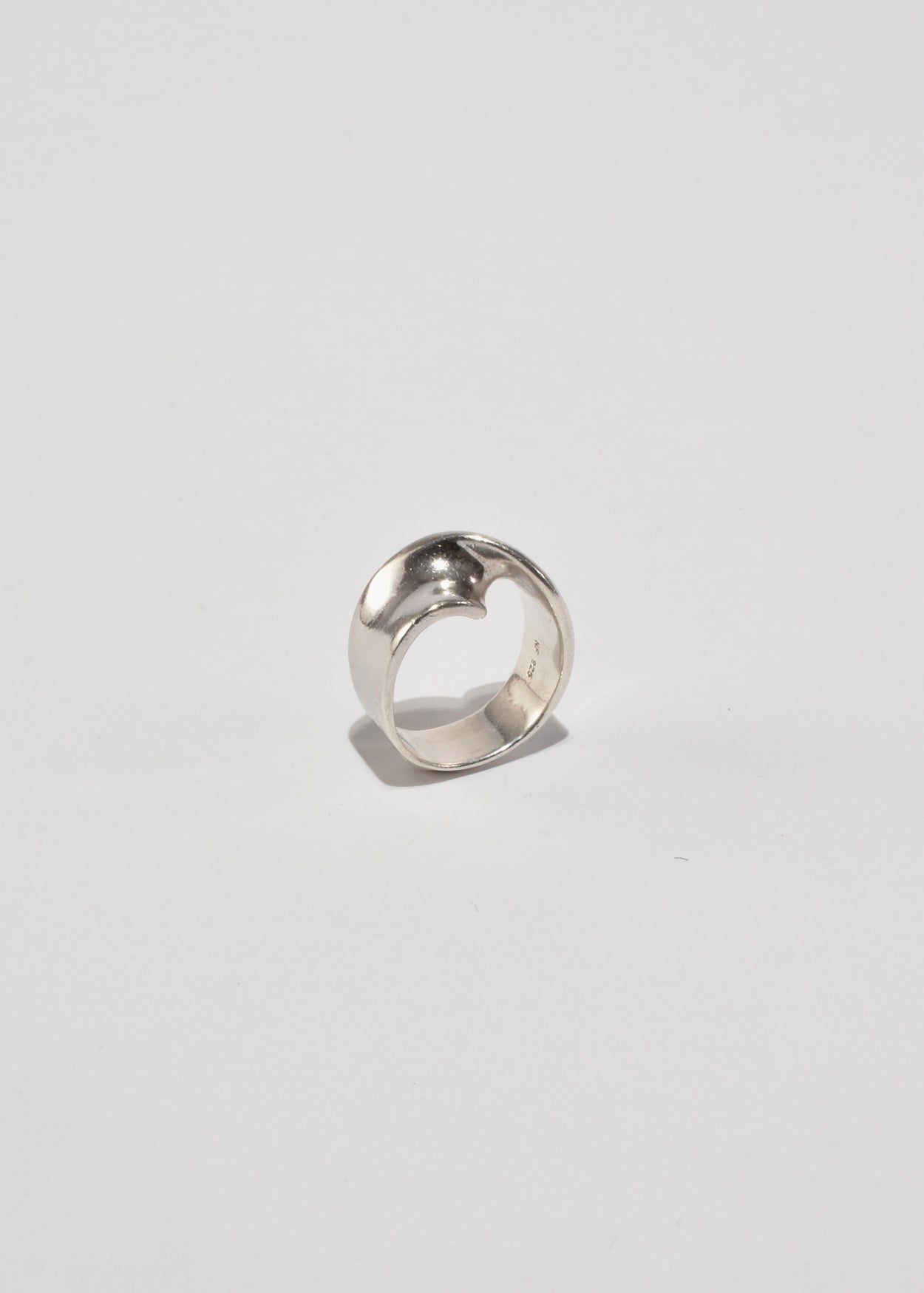 Silver Twist Ring