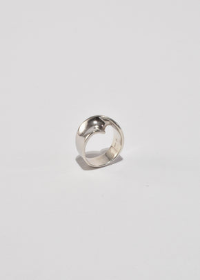 Silver Twist Ring