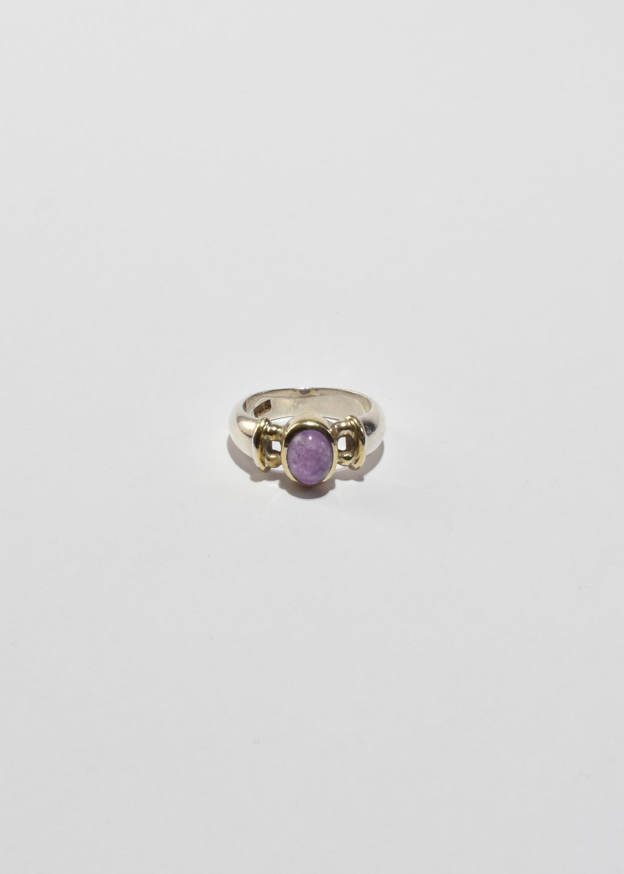 Modernist Amethyst Ring