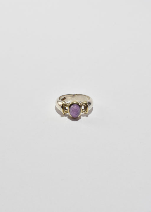 Modernist Amethyst Ring