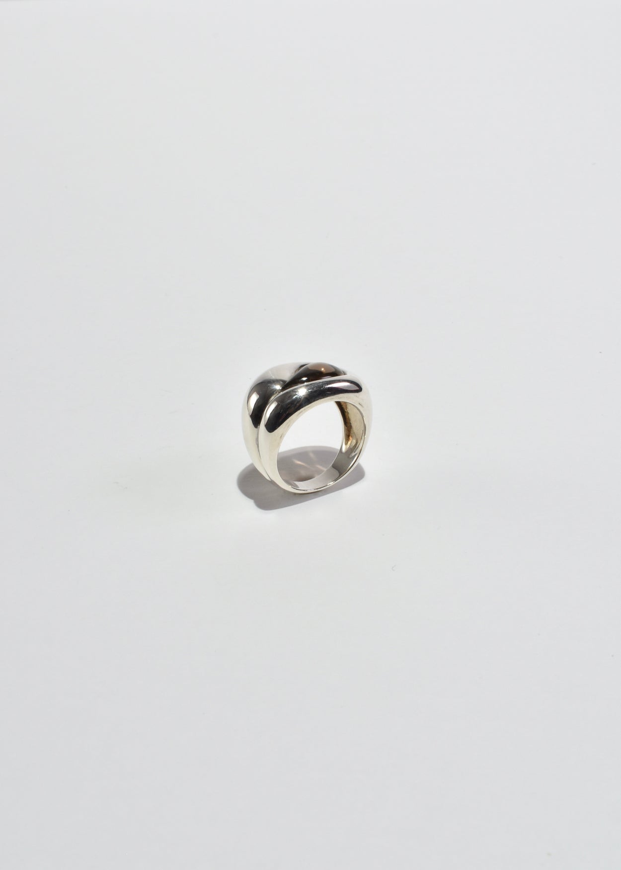 Modernist Quartz Ring