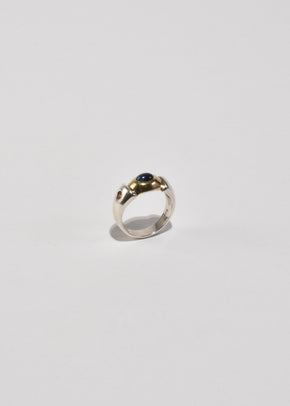 Tourmaline Iolite Ring