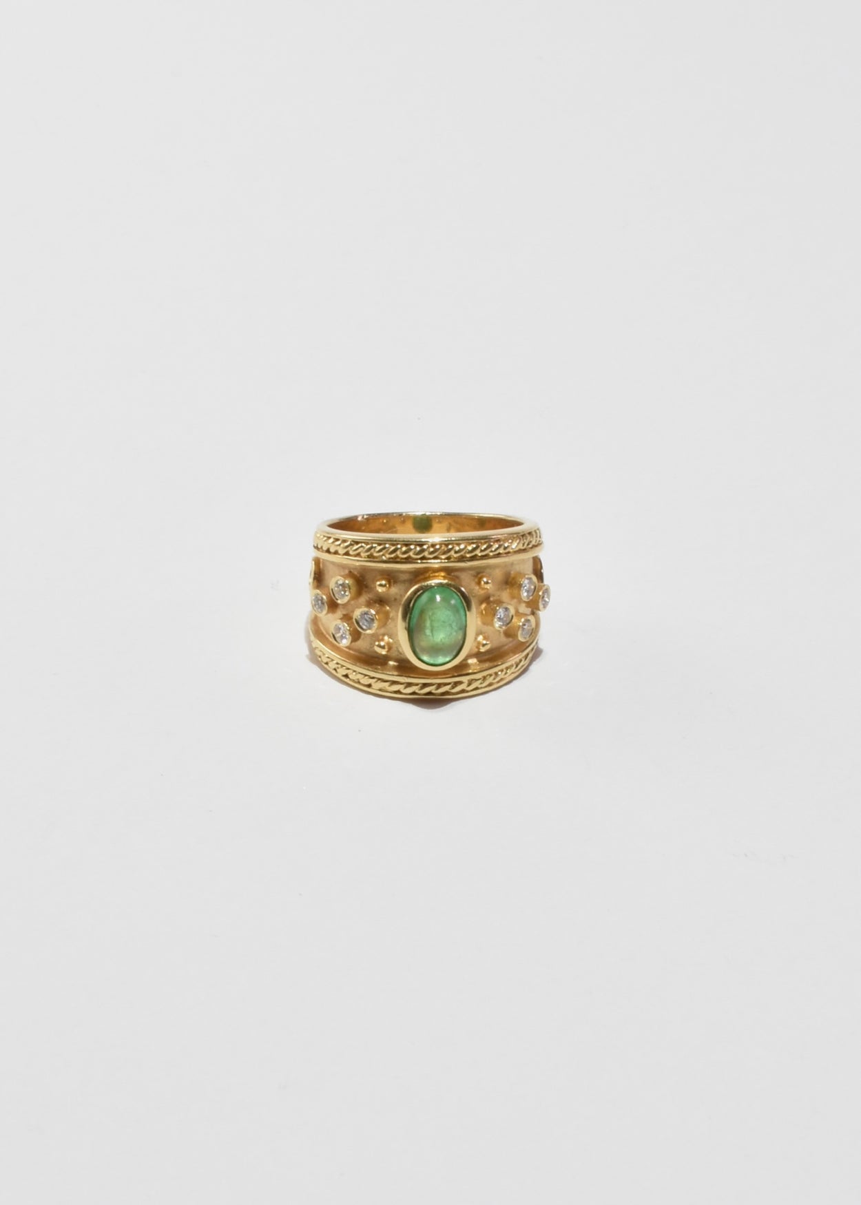 Emerald Diamond Ring