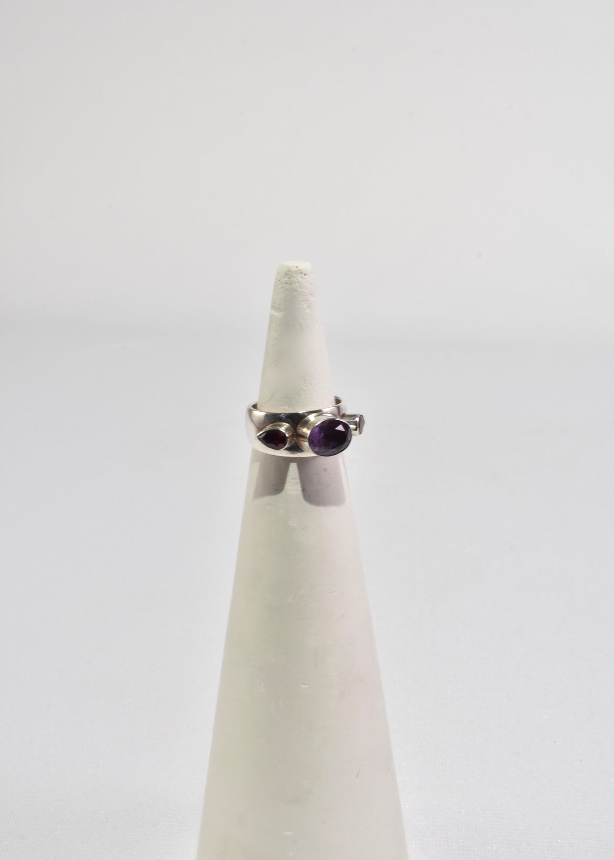 Amethyst Garnet Ring