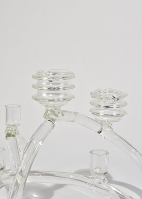 Blown Glass Candelabra