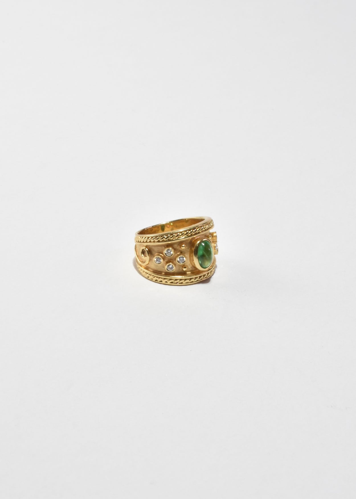 Emerald Diamond Ring