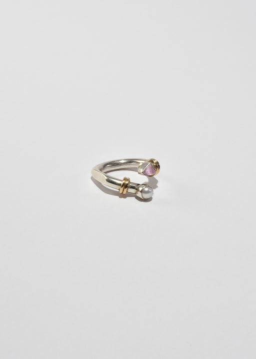 Pearl Rose Quartz Ring