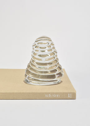 Layered Glass Bookends