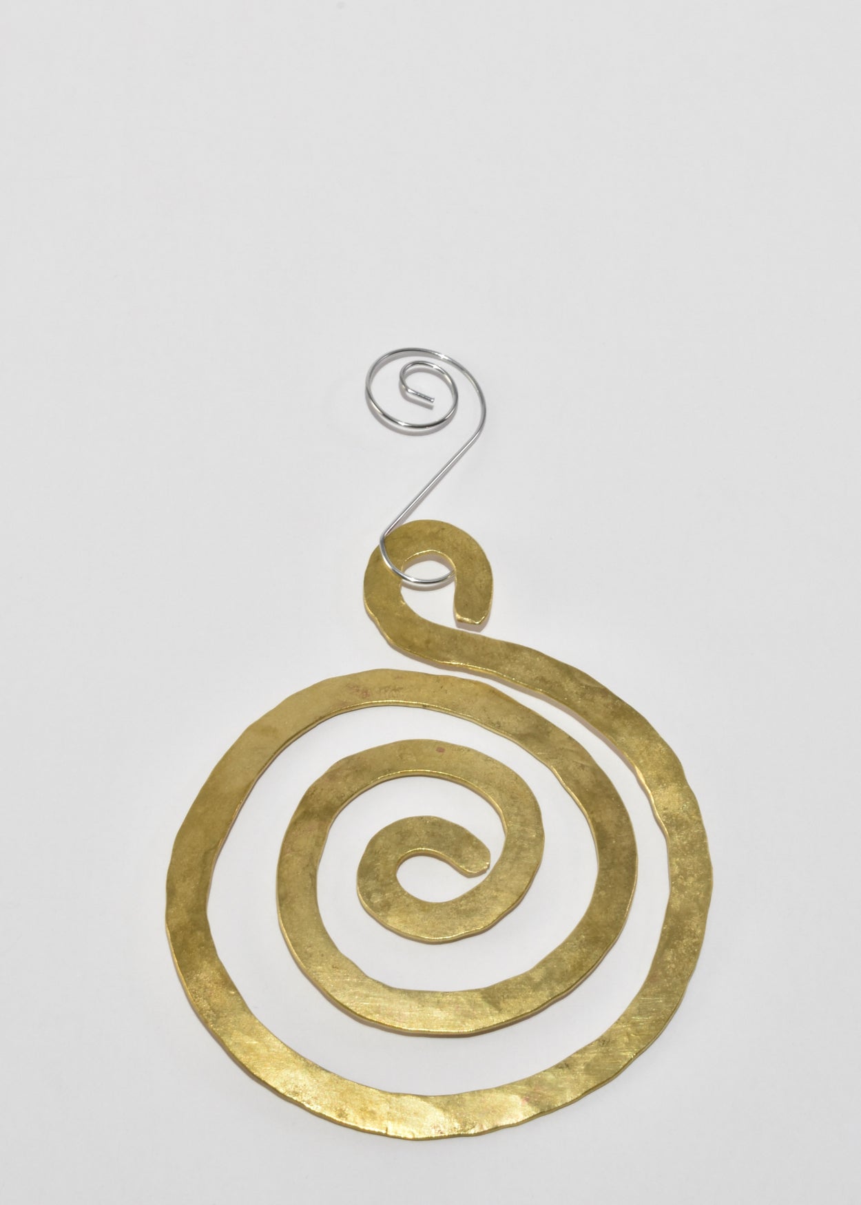 Spiral Brass Ornament