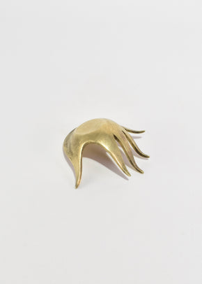 Modernist Brass Hand