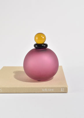 Italian Pink Glass Vessel