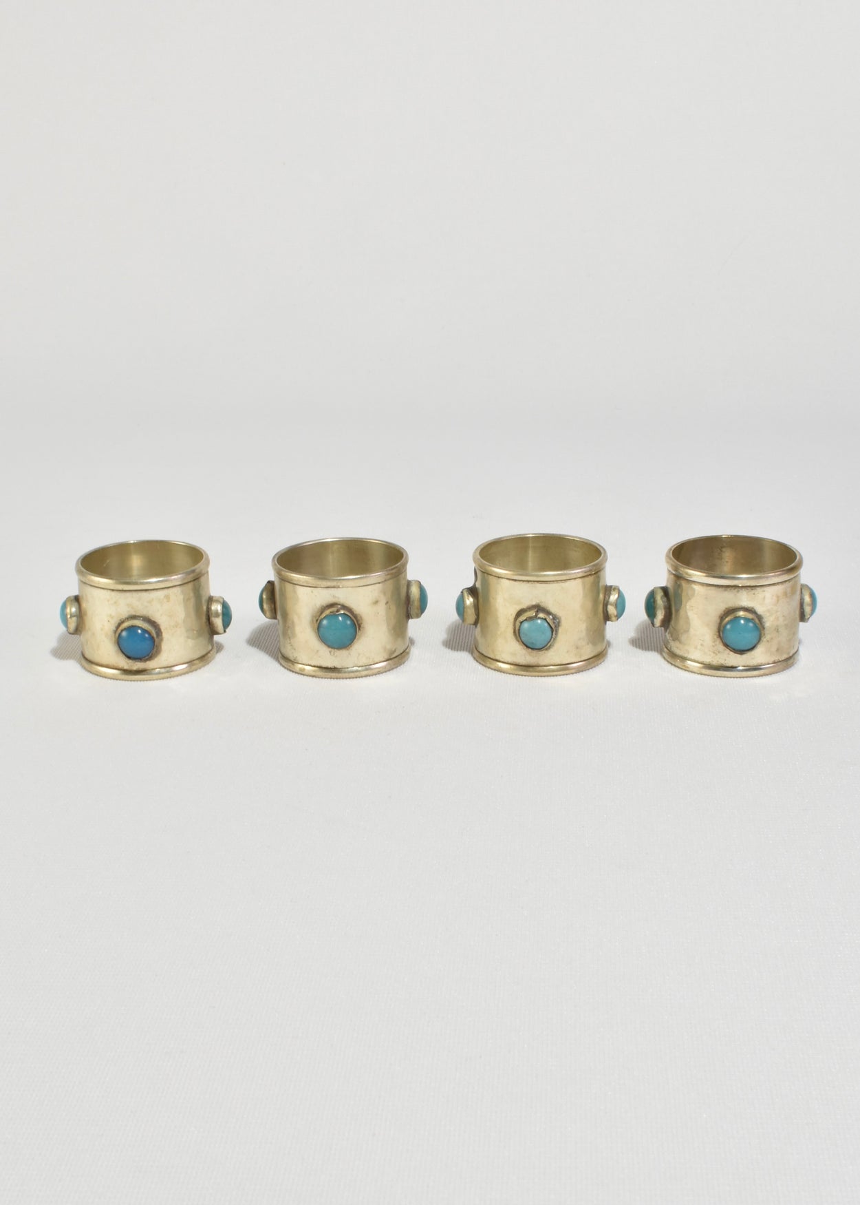 Turquoise Napkin Rings