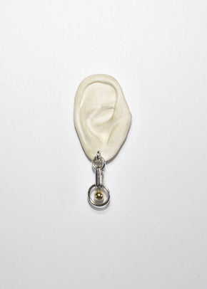 Sculptural Link Earrings