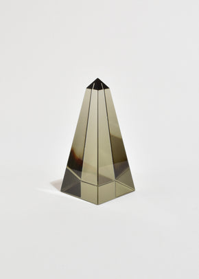 Grey Glass Obelisk