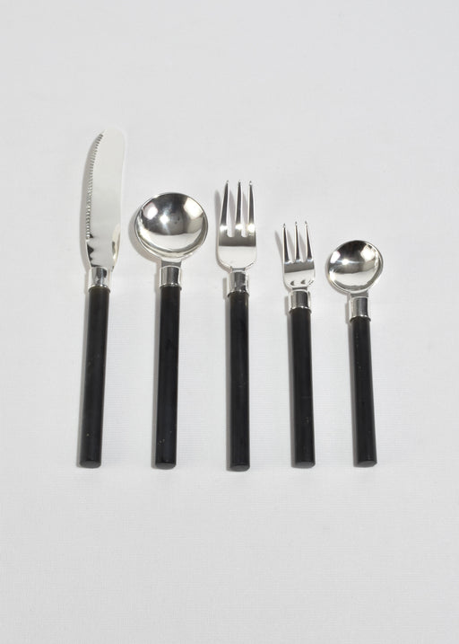 Casa Cutlery Set in Onyx