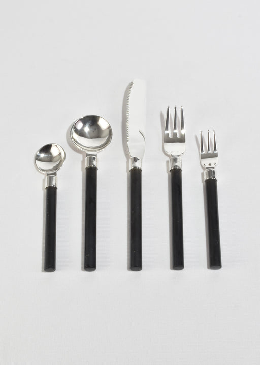 Casa Cutlery Set in Onyx Sample