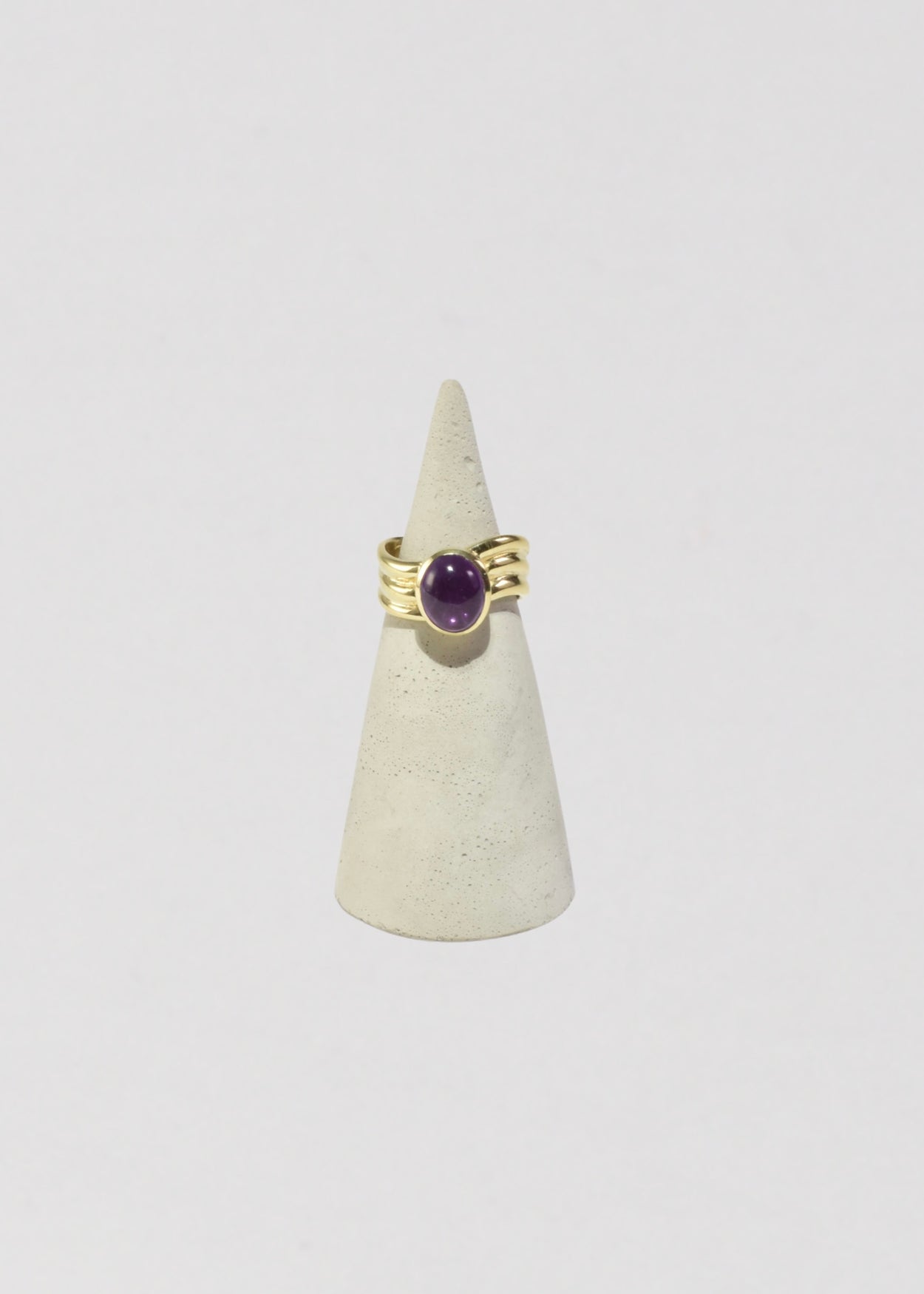 Gold Amethyst Ring