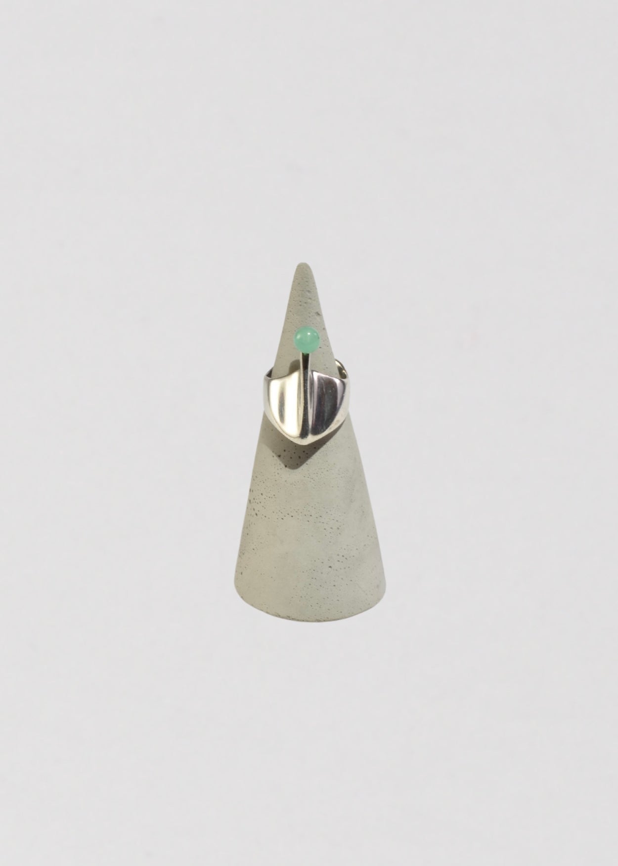 Modernist Aventurine Ring