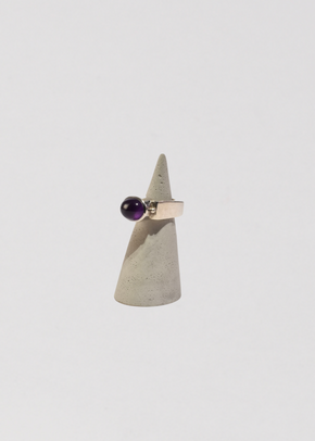 Amethyst Statement Ring