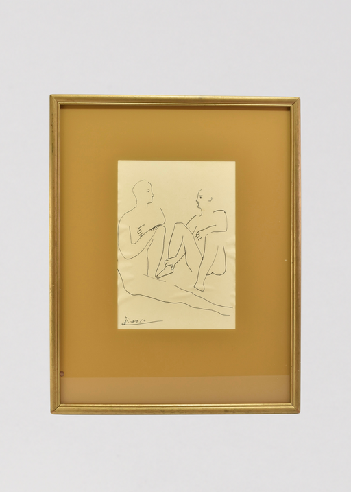 Picasso Dancers, Framed