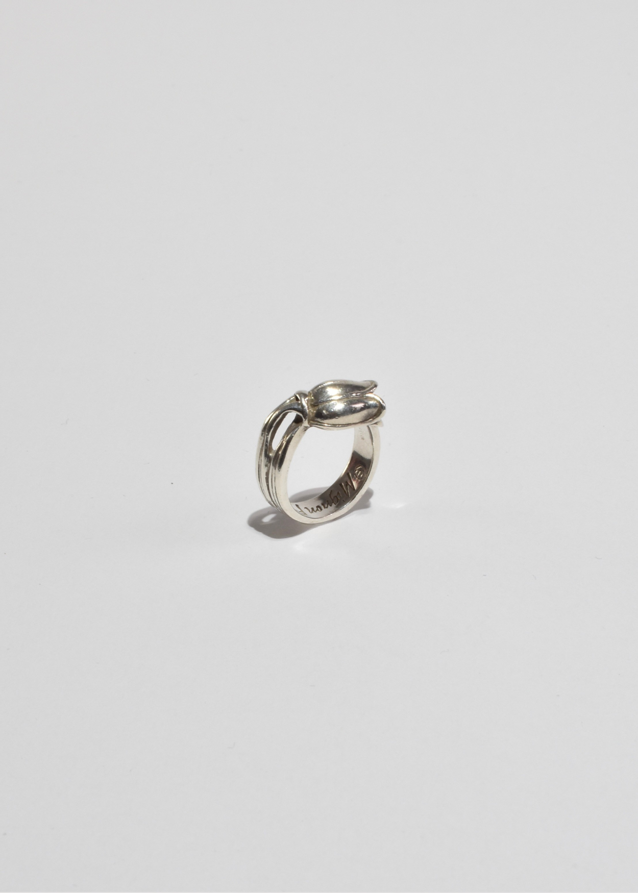 Sterling Tulip Ring