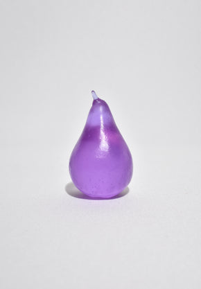 Glass Pear in Lilac